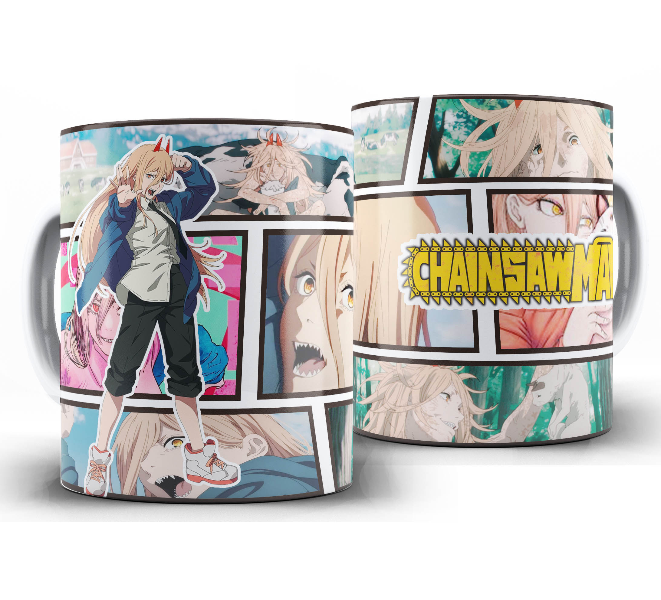 Caneca Animes -  Chainsaw Man - Power